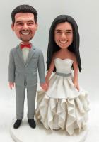Custom Custom wedding cake topper bride and groom Custom Custom wedding cake topper bride and groom