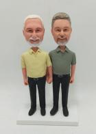 Custom Custom Cake Topper Gay Couple Custom Custom Cake Topper Gay Couple