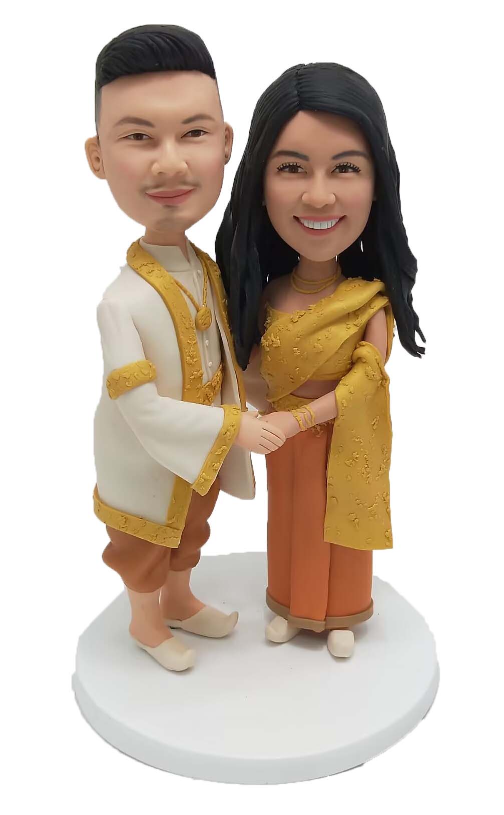 Custom wedding cake toppers personalized wedding thai wedding