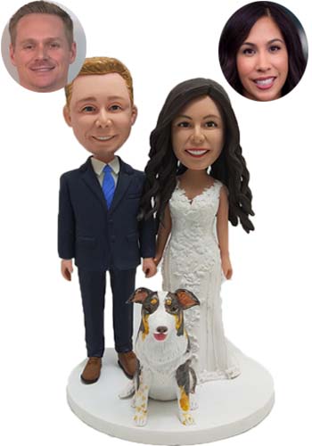 Custom Wedding Cake Toppers Made from your own photo