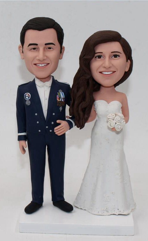 Custom wedding cake topper