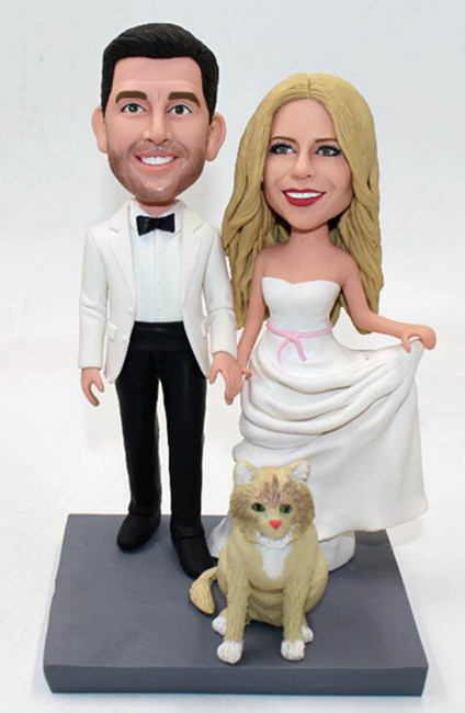 Personalized made your own custom cake topper wedding