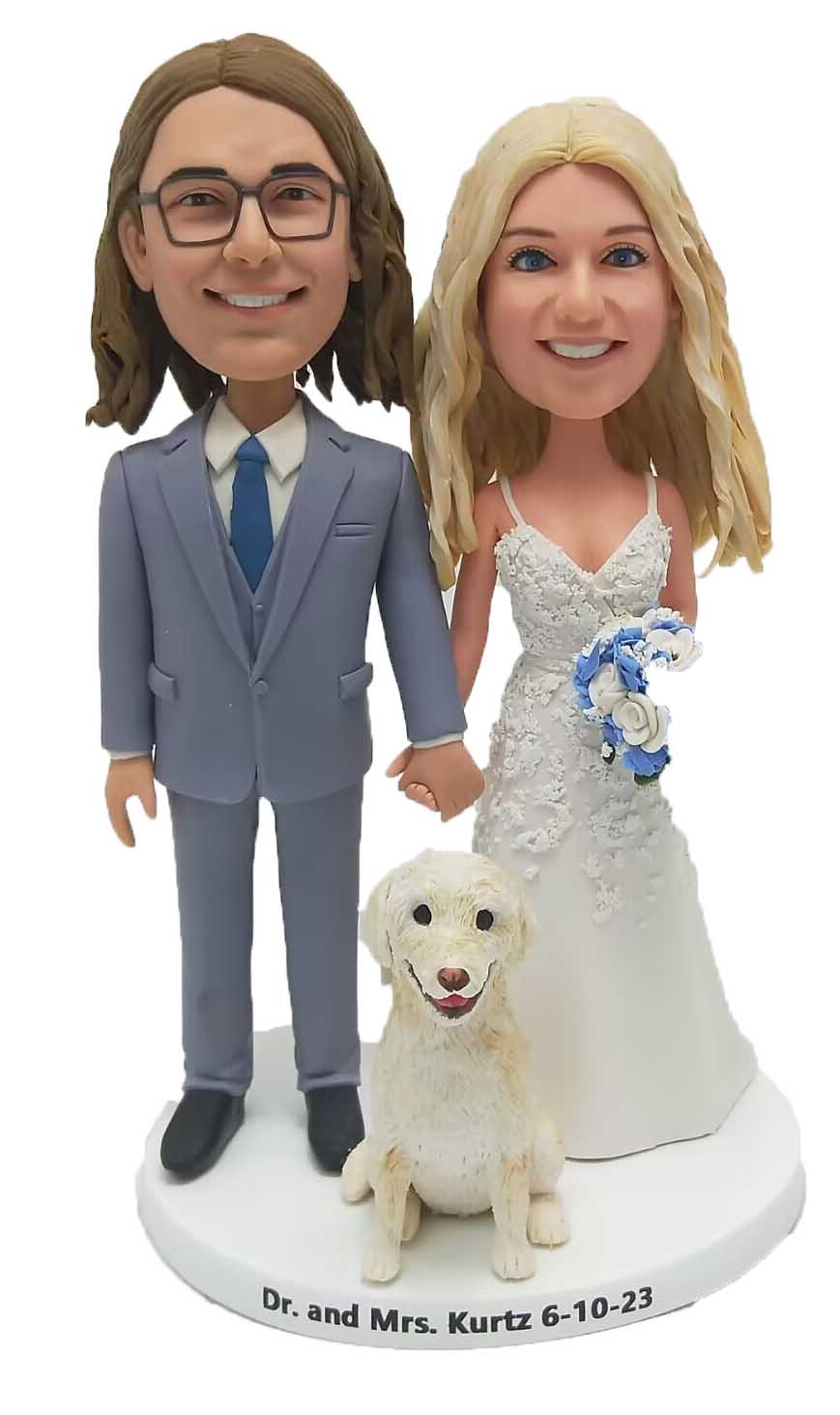 Custom wedding cake toppers figurines（NOT PETS）