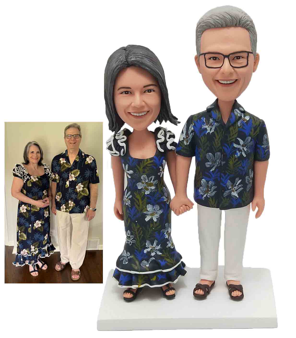 Create your own custom wedding cake topper from photo