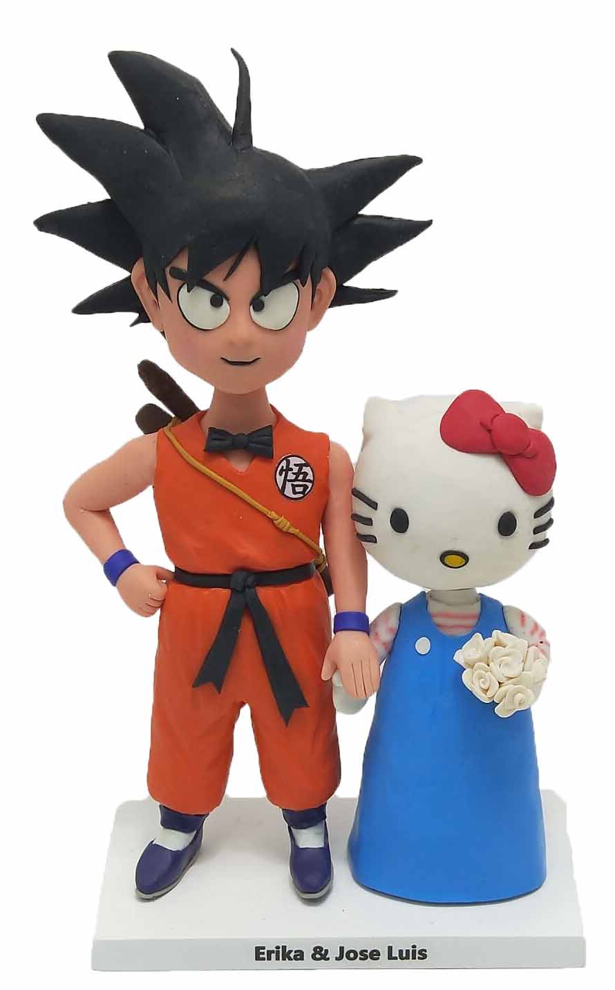 Custom Cake Topper Personalized Dragonball groom cartoon wedding