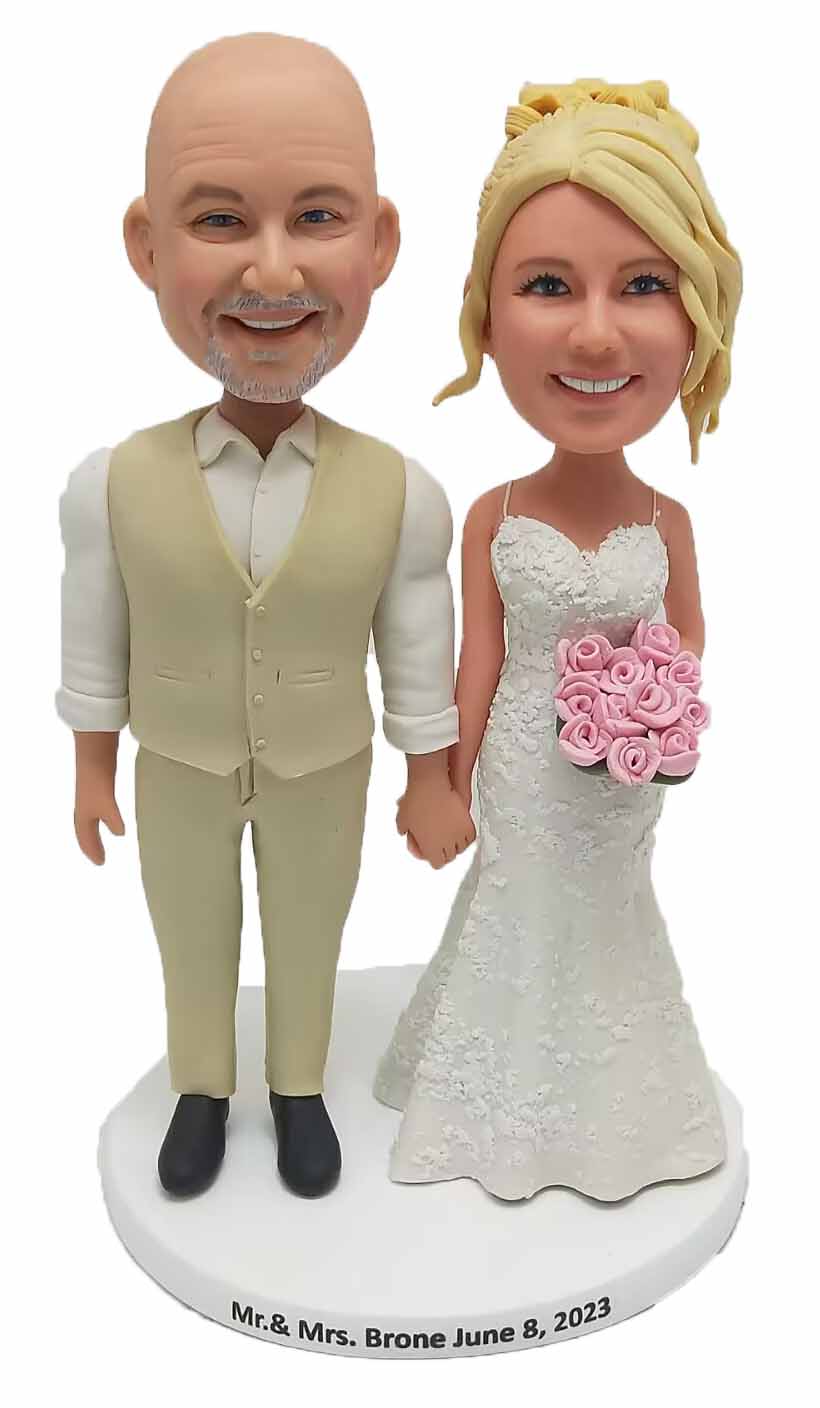 Custom cake topper personalized wedding cake toppers