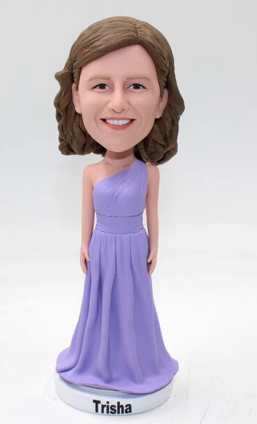 Custom bobbleheads for bridesmaid