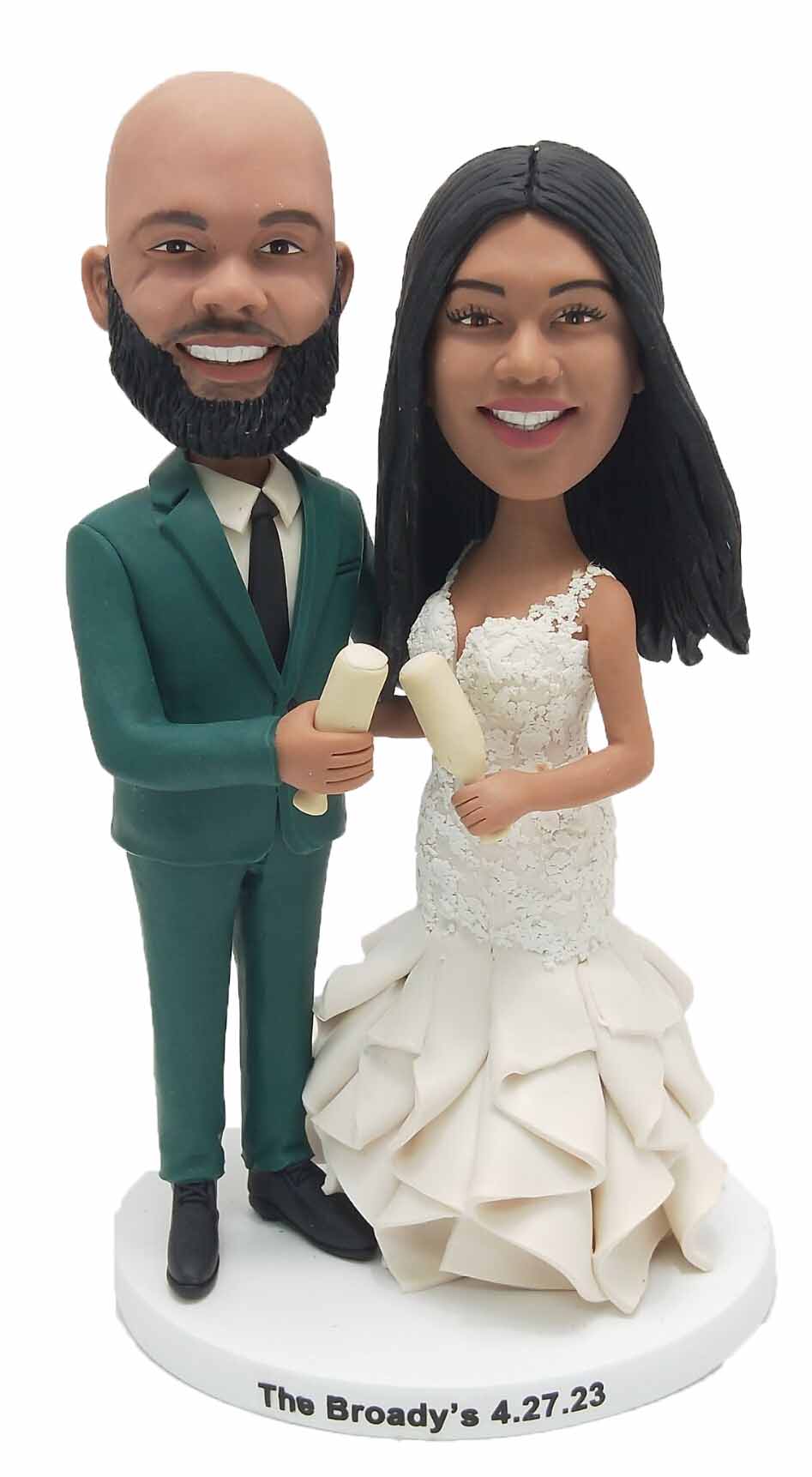 Custom cake topper personalized wedding cake toppers