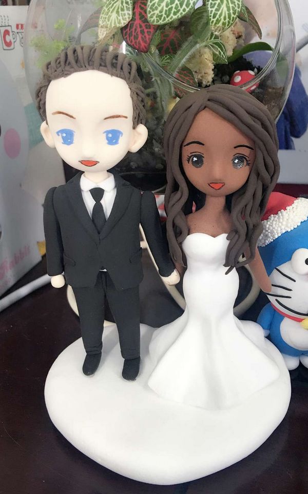 Cartoon Cake Toppers - Custom Wedding Cake Toppers Cartoon Cake Toppers - Custom Wedding Cake Toppers