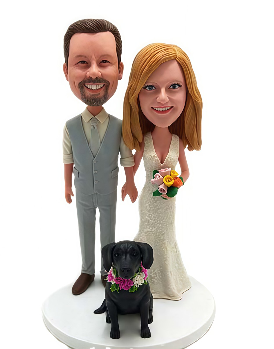 Custom Creative cake toppers for wedding