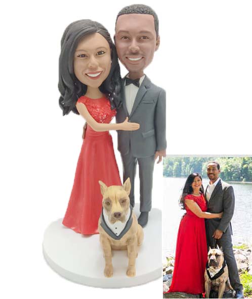 Create your own custom wedding cake topper from photo（Not Pet）