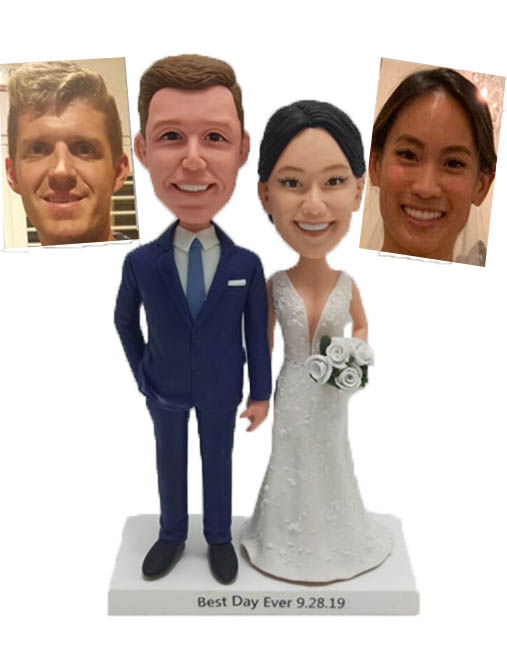 Create your own custom wedding cake topper