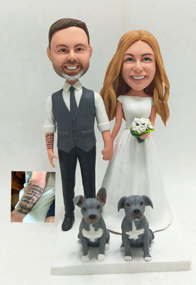 Create your own cake topper from photos personalized