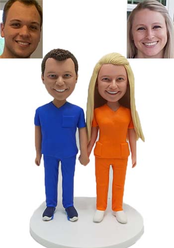 Custom Wedding Cake Toppers Nurses