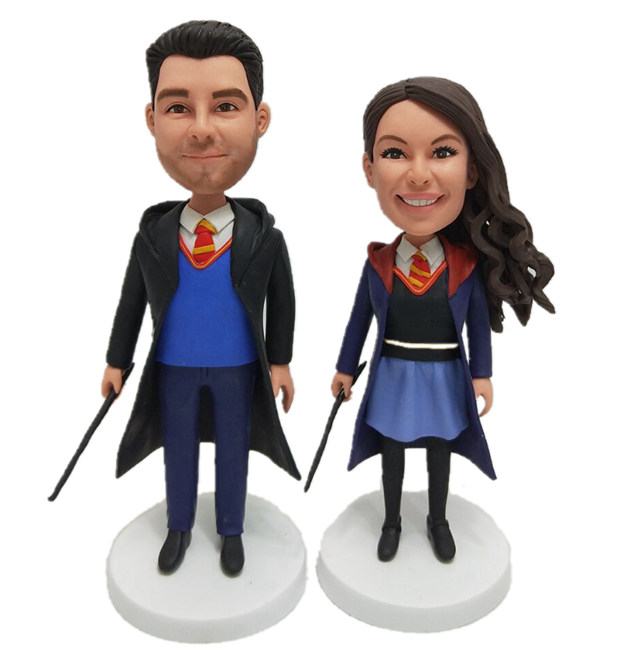 Custom Cake Topper Harry Potter Themed Wedding Cake Toppers