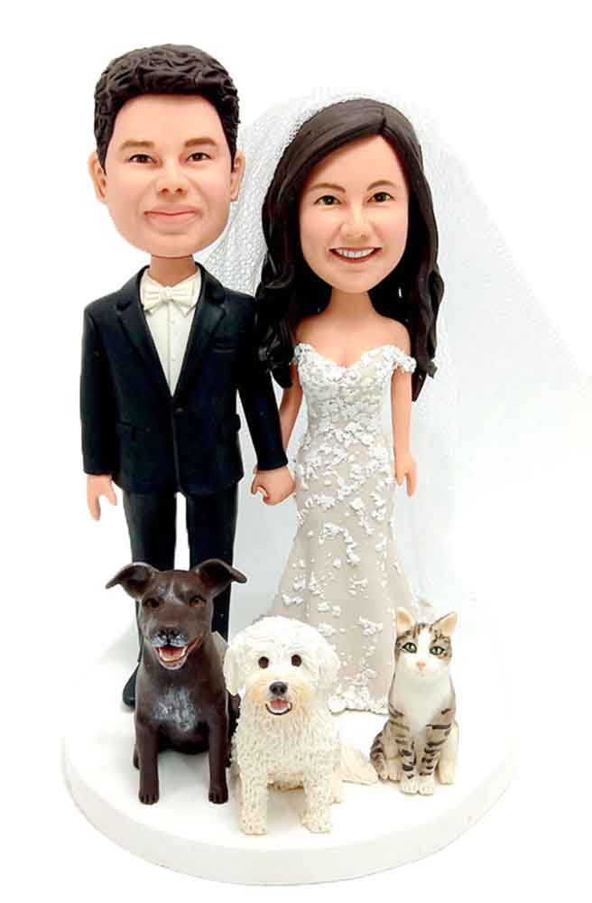 Custom cake toppers personalized wedding cake toppers
