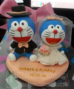 doraemon wedding doll