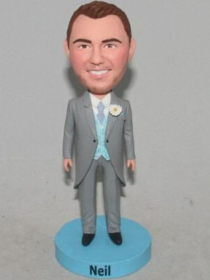 Custom bobblehead for Groomsman