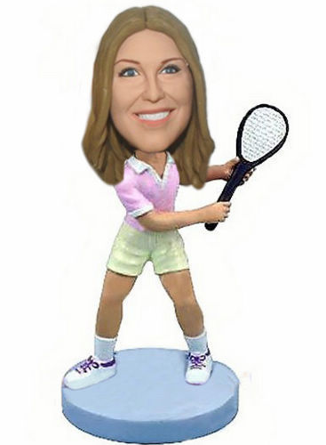 Tennis girl Birthday Cake Toppers