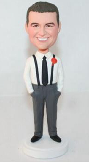 Custom bobbleheads for groomsmen