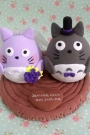 Custom Wedding cake toppers Totoro