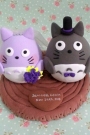 Wedding cake toppers Totoro